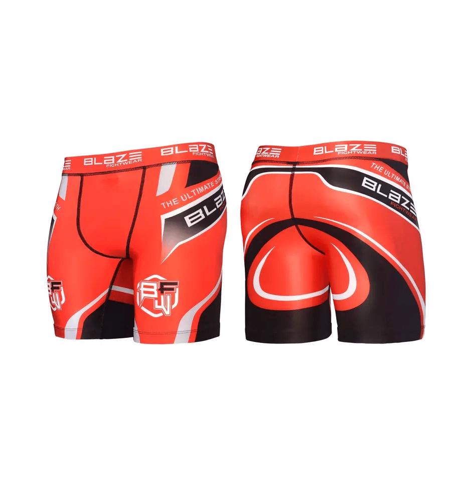 Wholesale Sublimated Training, gym, MMA Compression Shorts Breathable Fabric, Custom Design Shorts - view 2