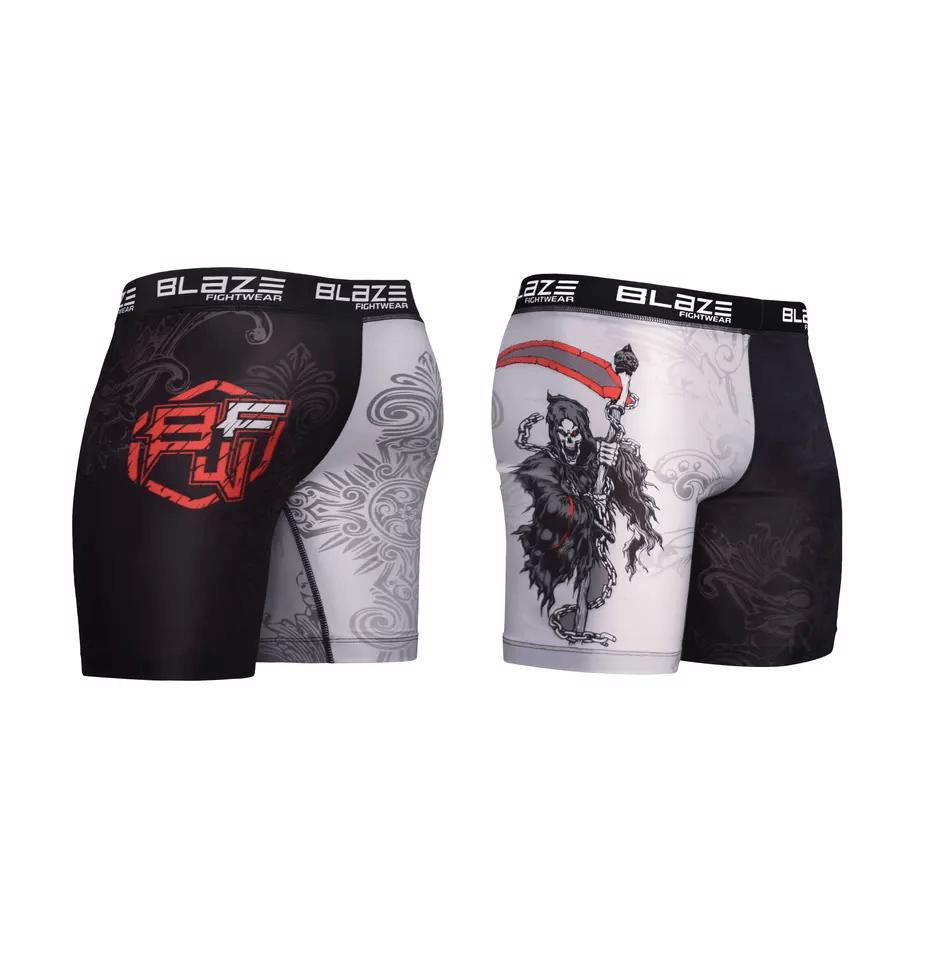 Wholesale Sublimated Training, gym, MMA Compression Shorts Breathable Fabric, Custom Design Shorts - view 5