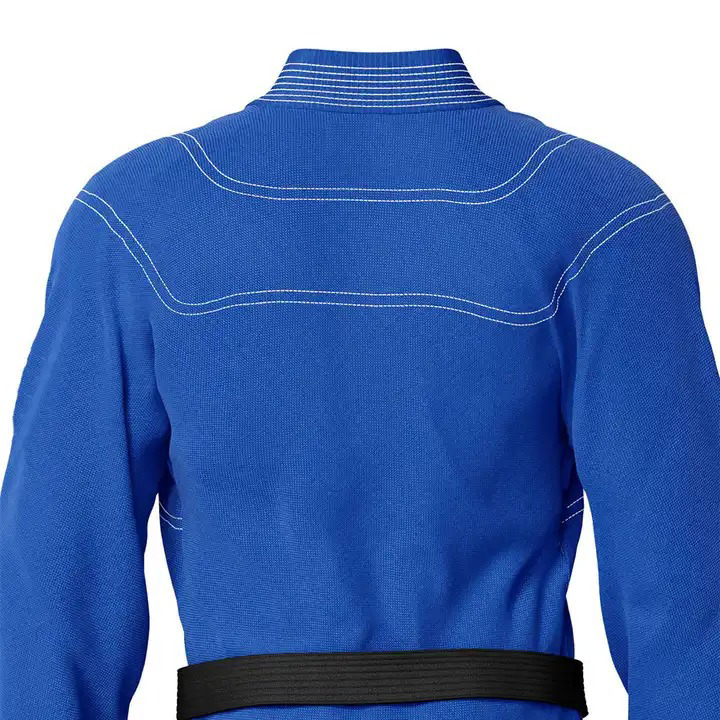 Jiu-Jitsu Kimonos BJJ Gi 450g Pearl Weave Blue - view 2