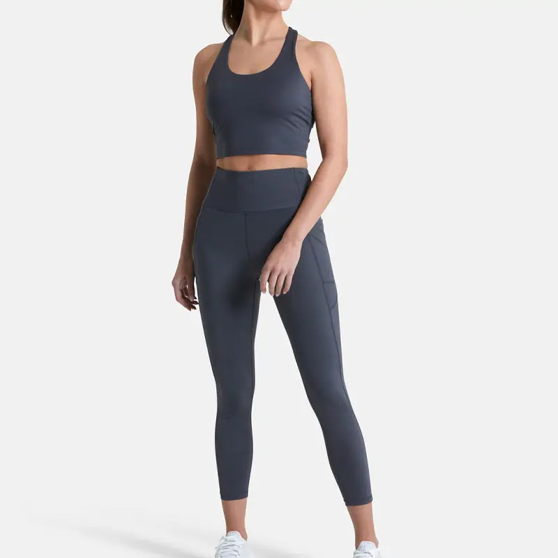 Stylish Comfort Yoga Fitness Women's Leggings with Side Pockets