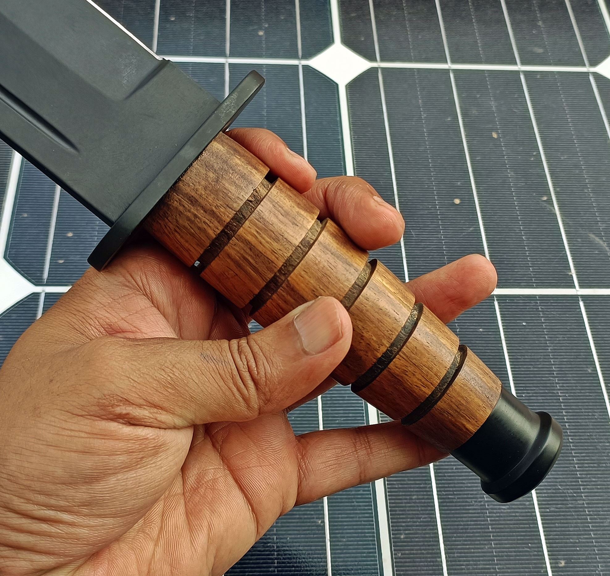 Handmade Damascus Steel Dragon Sword With leather sheath Birthday gift, Gift for groomsmen - view 2