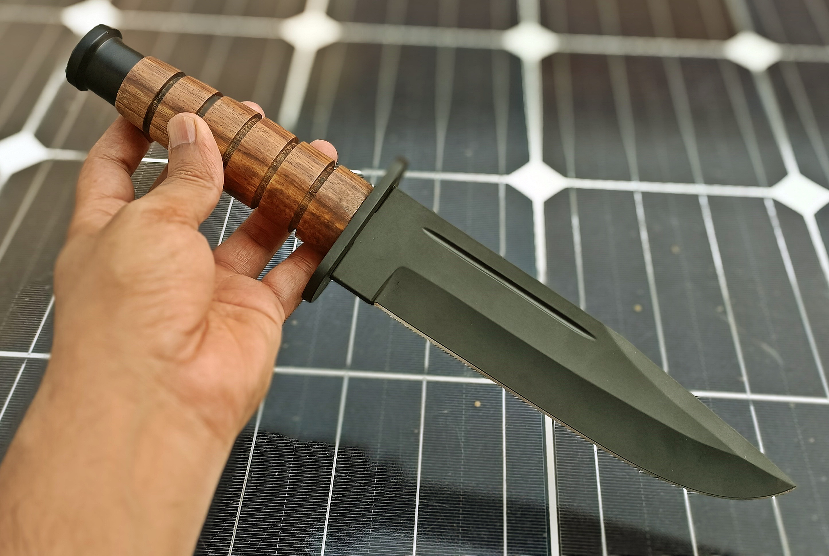Handmade Damascus Steel Dragon Sword With leather sheath Birthday gift, Gift for groomsmen - view 4