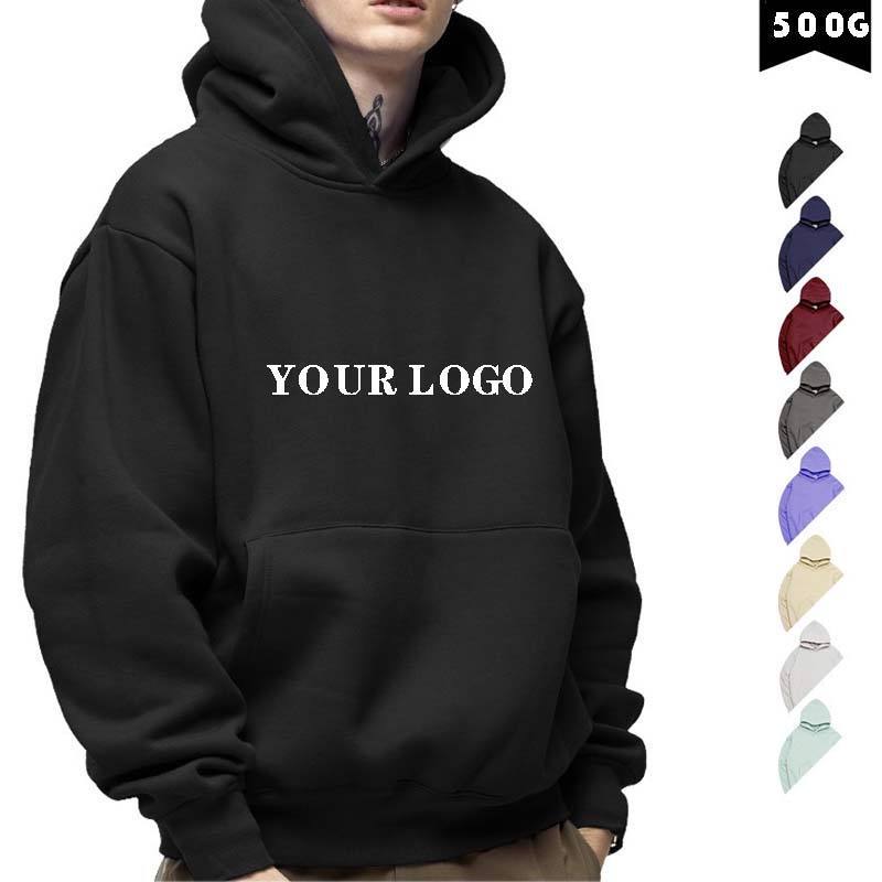 High Quality Fabric, Heavyweight Unisex Cropped Hoodies, 500 GSM.