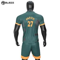Custom Football Kit Training Club Quick Dry Thai Quality Sublimated Soccer Wear Uniforms Soccer Club - view 3