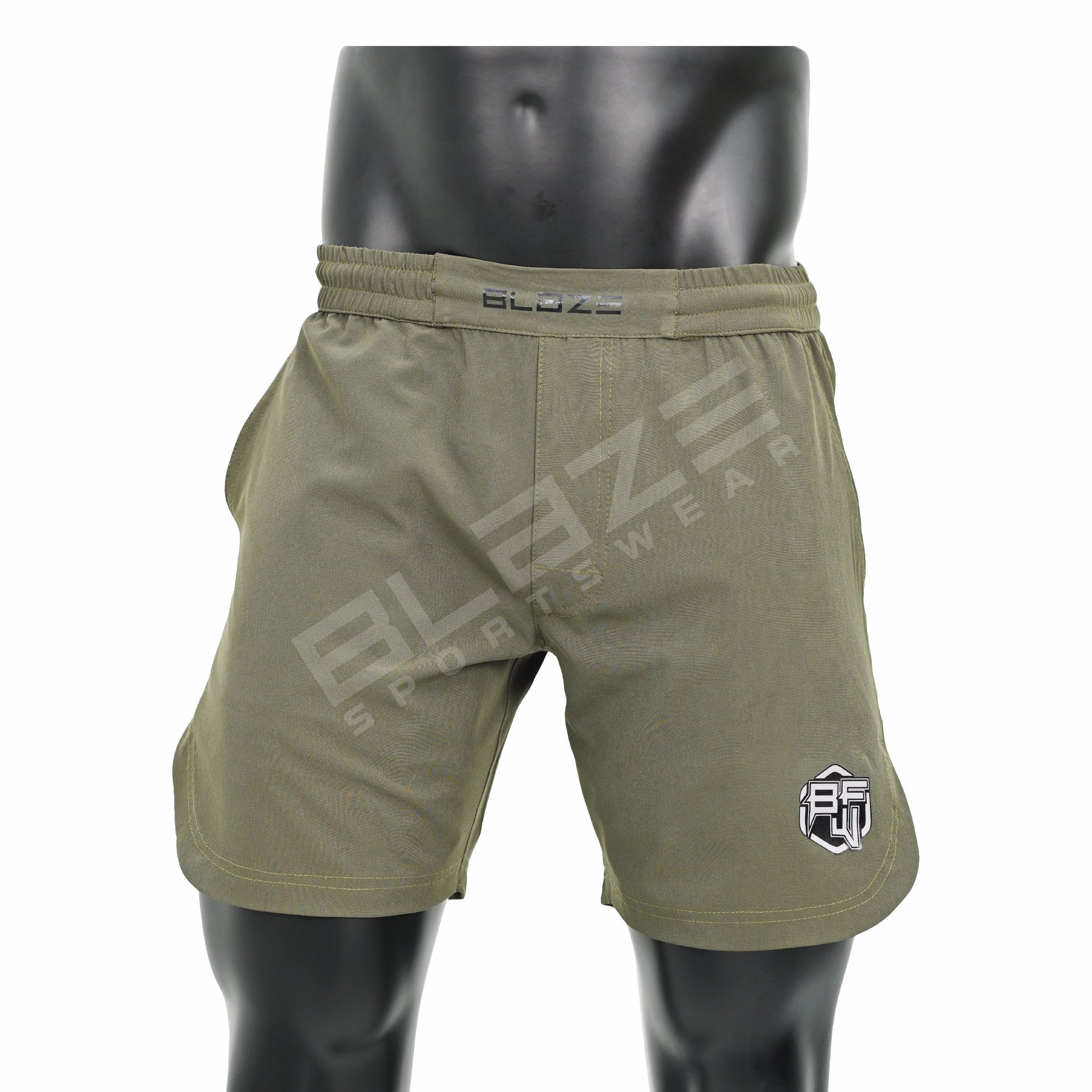 Mens Gym short Fitness Workout Shorts Running Short Pants with Pockets two in one short