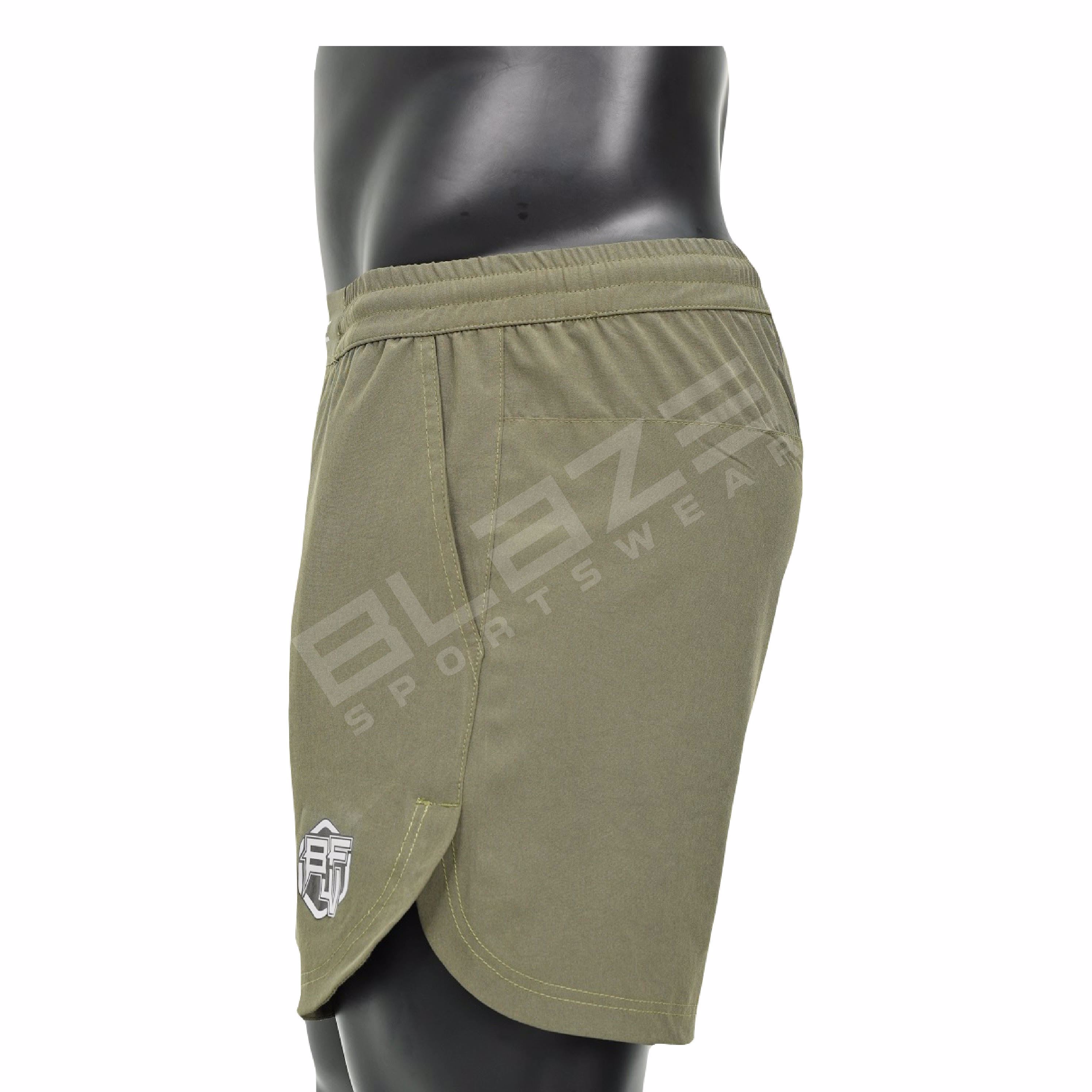 Mens Gym short Fitness Workout Shorts Running Short Pants with Pockets two in one short - view 4