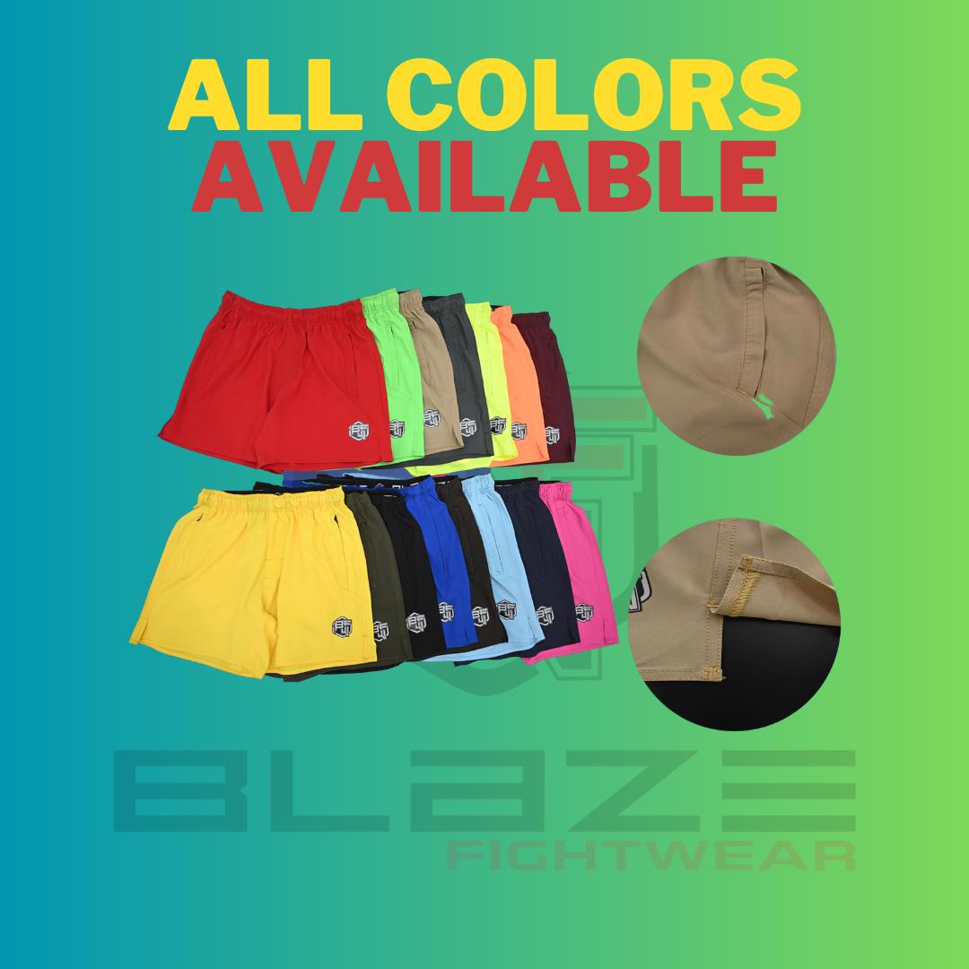 Mens Gym short Fitness Workout Shorts Running Short Pants with Pockets two in one short - view 5
