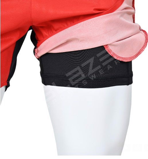 Sweat Gym short Fitness Workout Shorts for Men Compression Running Short Polyester - view 3