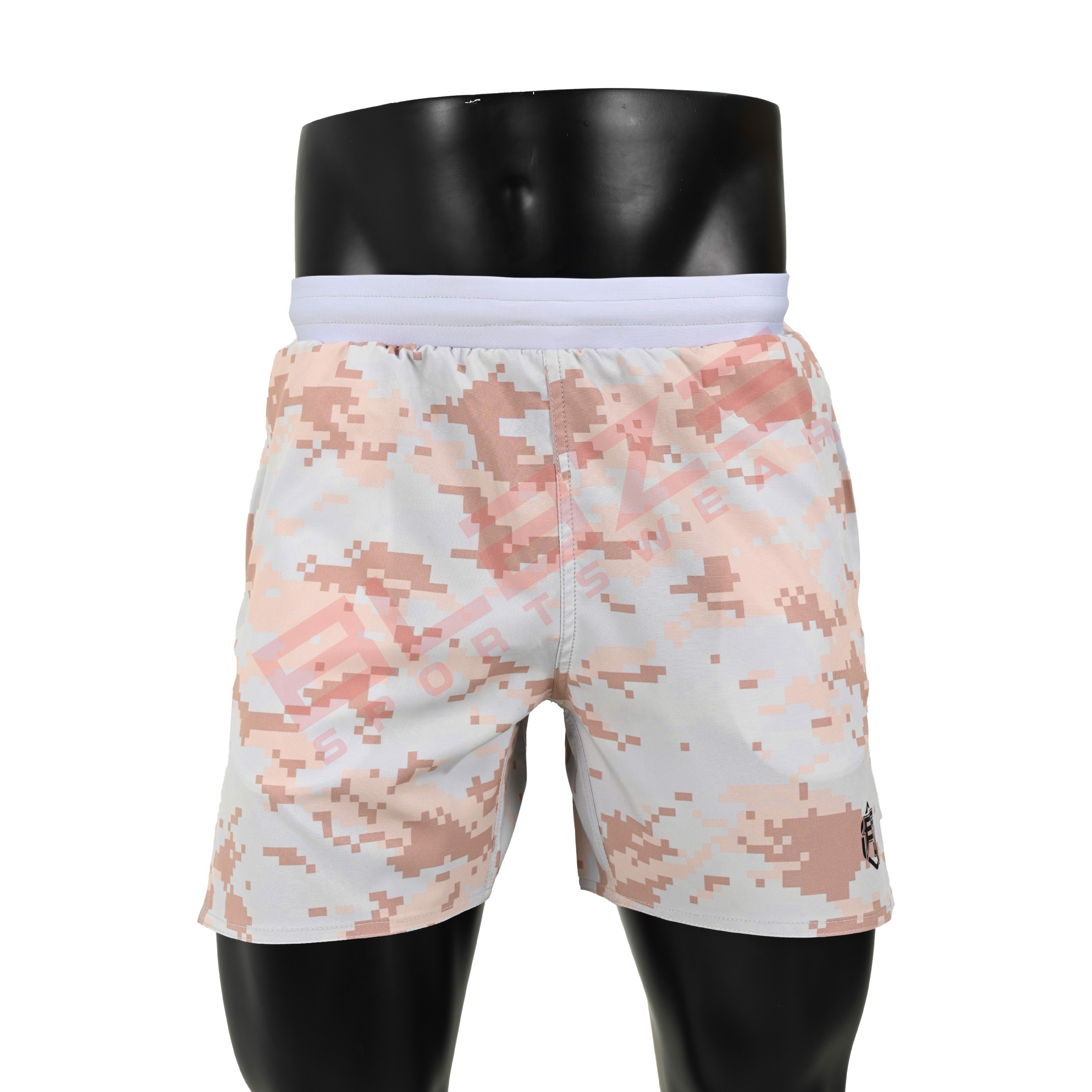 Fitness shorts Men Workout Shorts Sweat Compression Liner 2 in 1 Shorts Running with pockets
