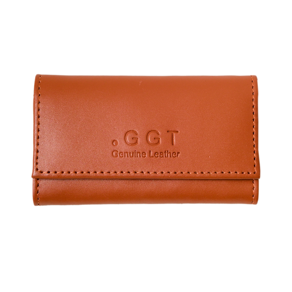 Leather key chain holder, Genuine leather, Slim, for men and women, Key pouch, Key wallet, Key case - view 5