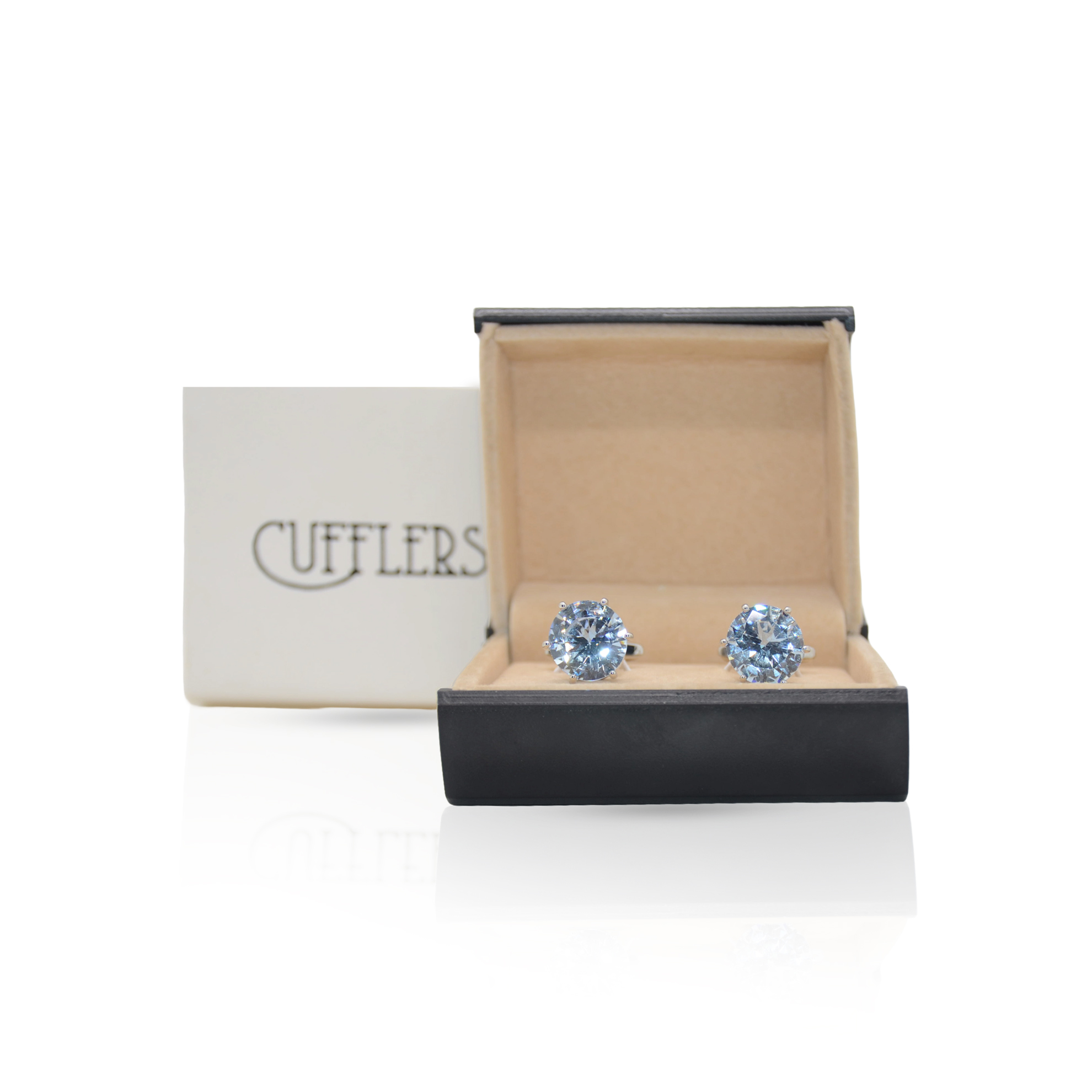 Cufflers Modern Cufflinks Circle Design with Free Gift Box – CU-3011 - view 5