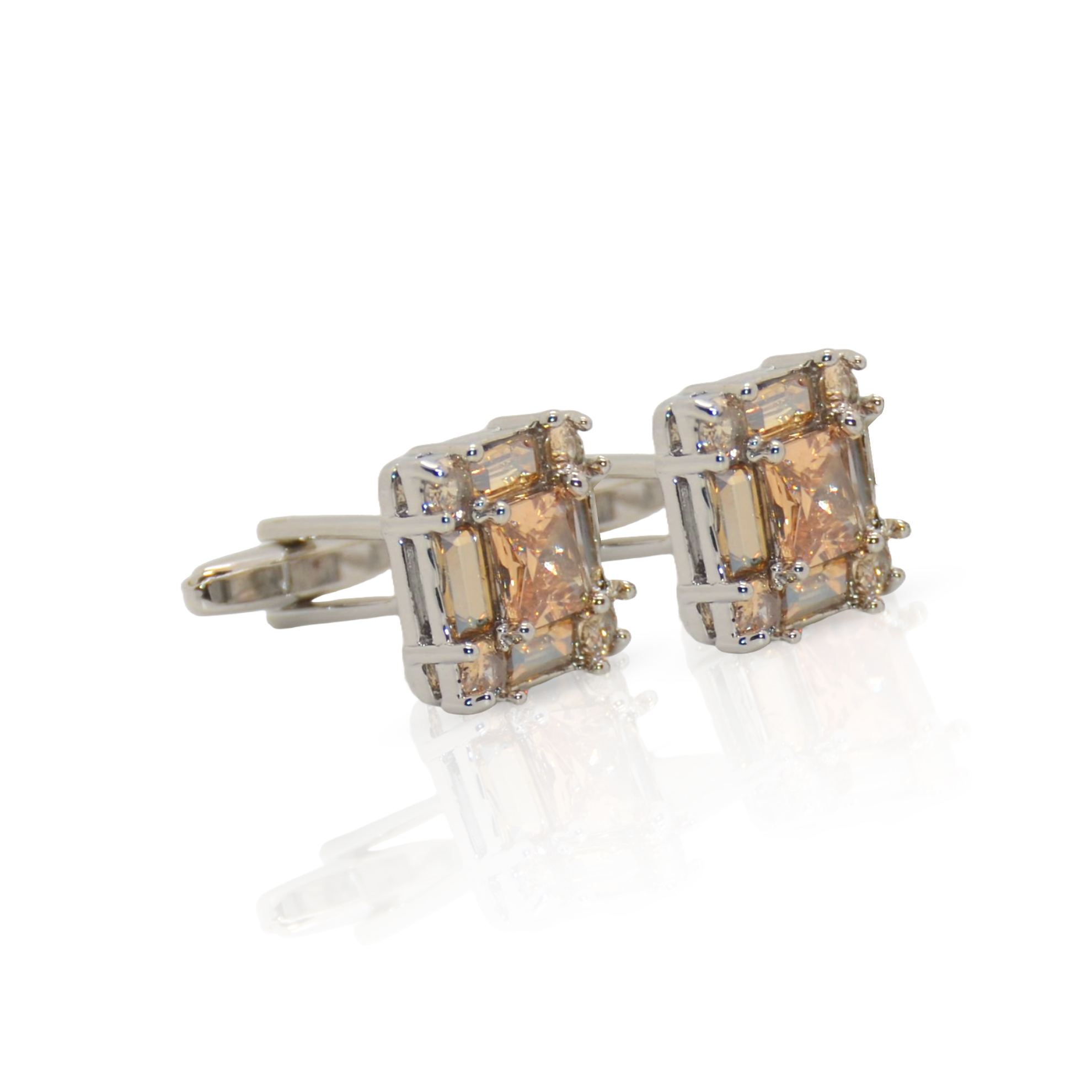 Cufflers Modern Square Cufflinks with Free Gift Box – CU-3001 - view 3