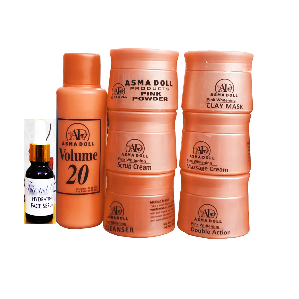 Asma Doll Pink Facial Kit With Skin Polish 