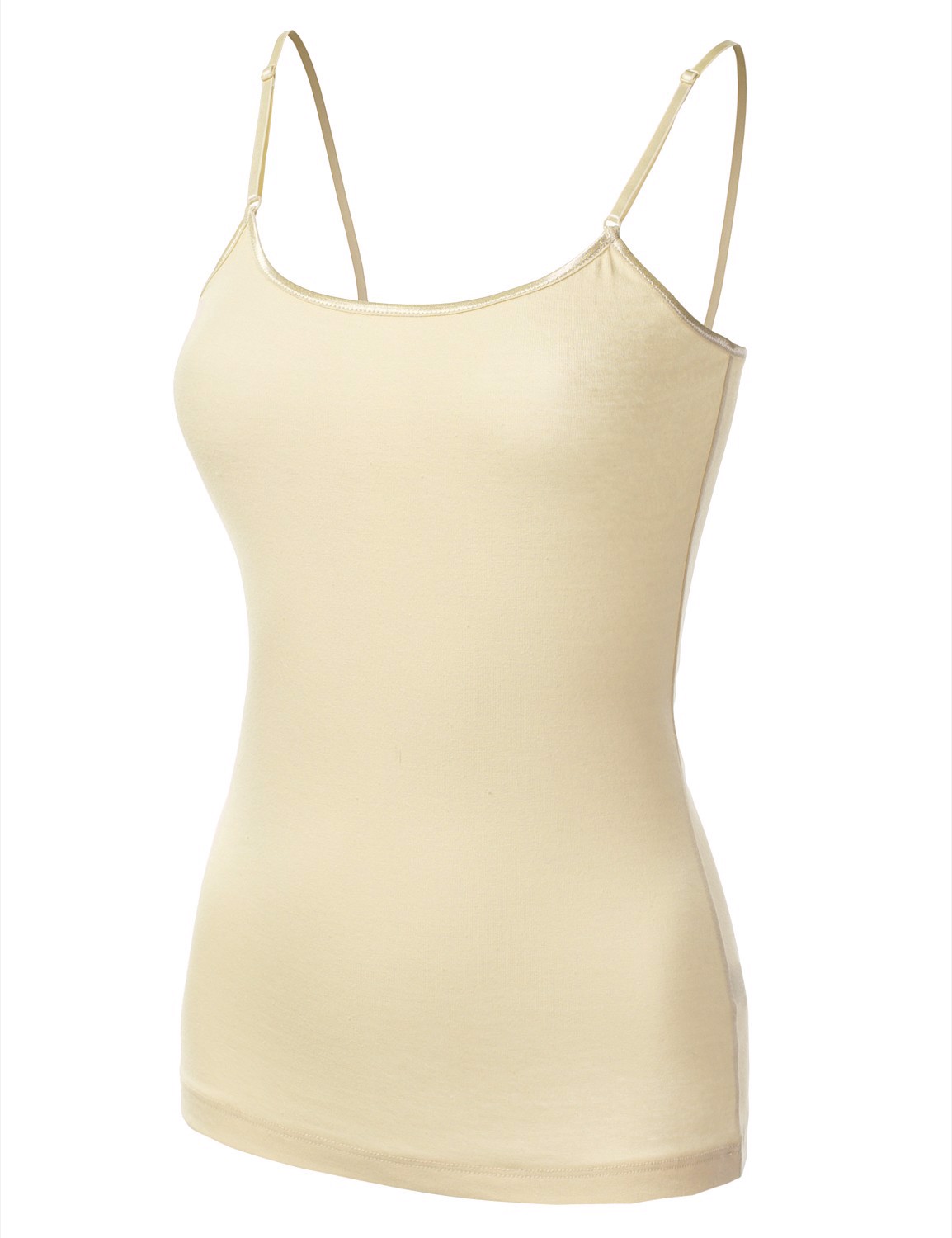 Women's-Adjustable-Spaghetti-Strap-Tank-Top - view 2