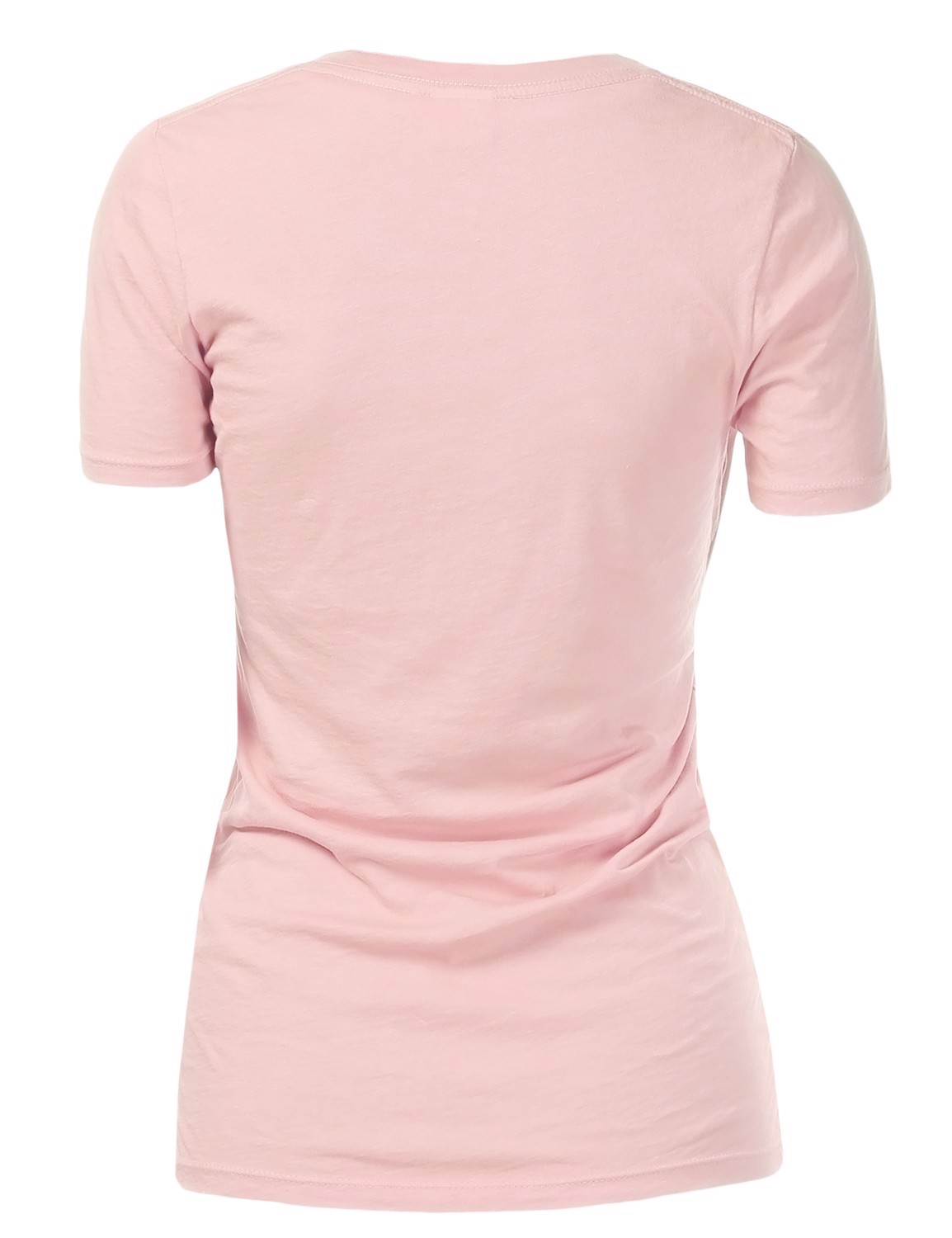Womens-V-Neck-Short-Sleeve-T-Shirt-Pre-Shrunk-in-assorted-colors