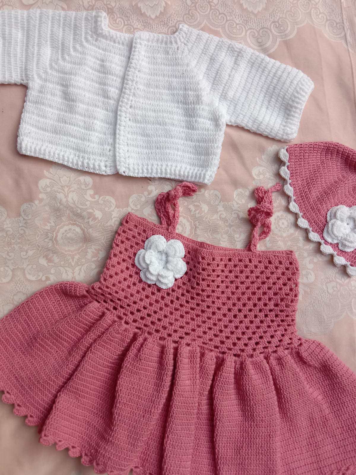 handmade baby skirt &shirt with cap - view 2