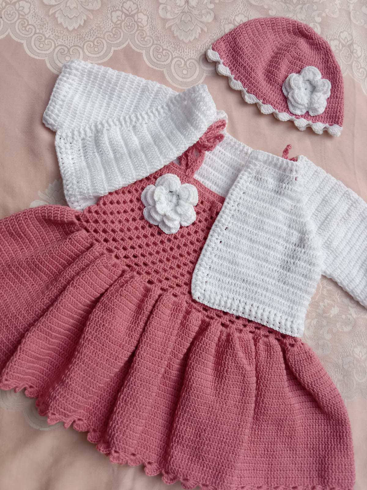 handmade baby skirt &shirt with cap - view 6