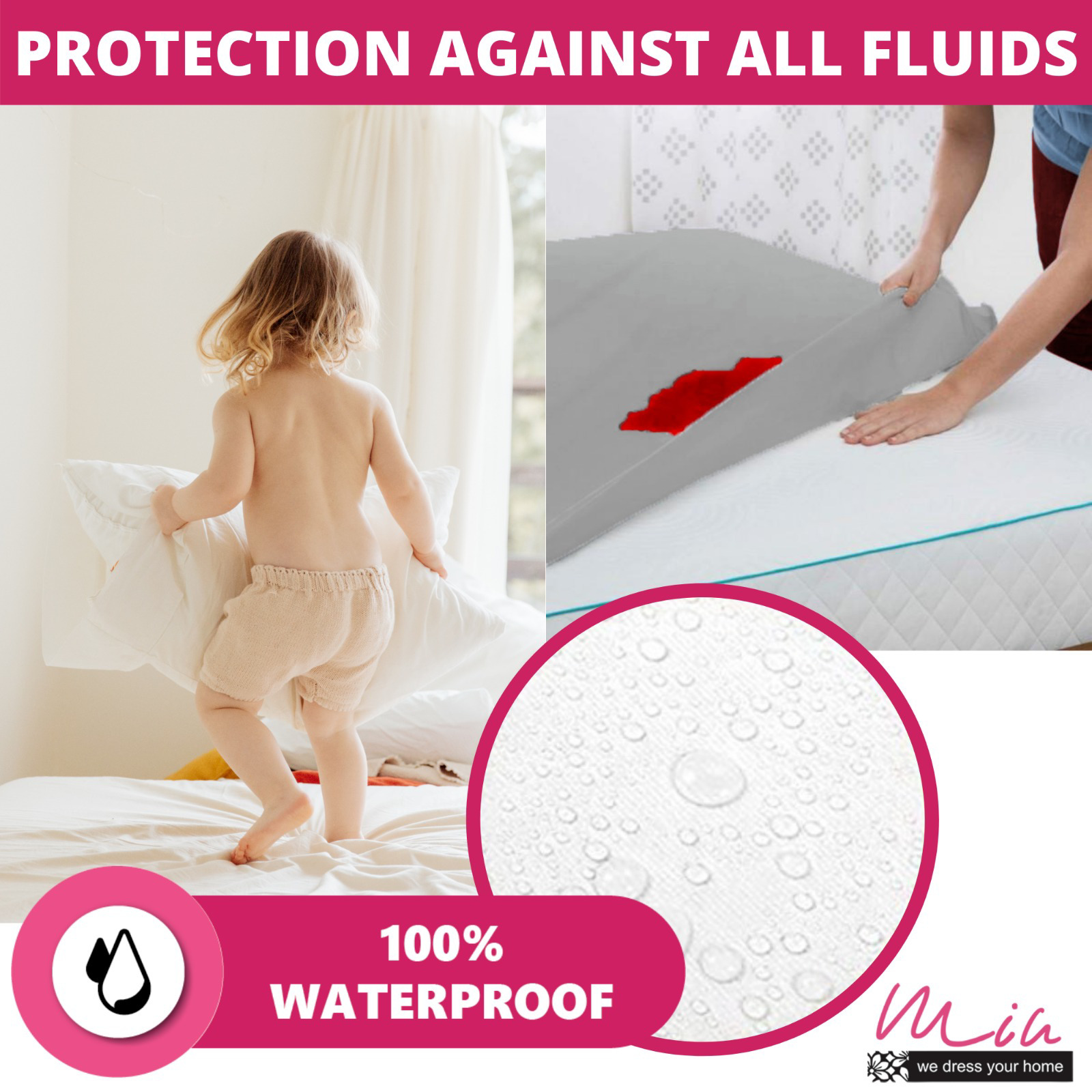 Mattress Protector Waterproof Cover - view 2