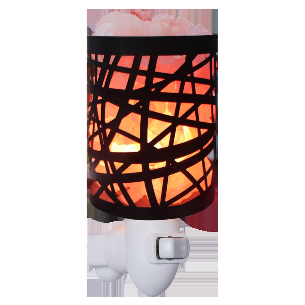 Mini Hand Carved On The Wall Natural Original Crystal Himalayan Salt Lamp Night Light Hanging