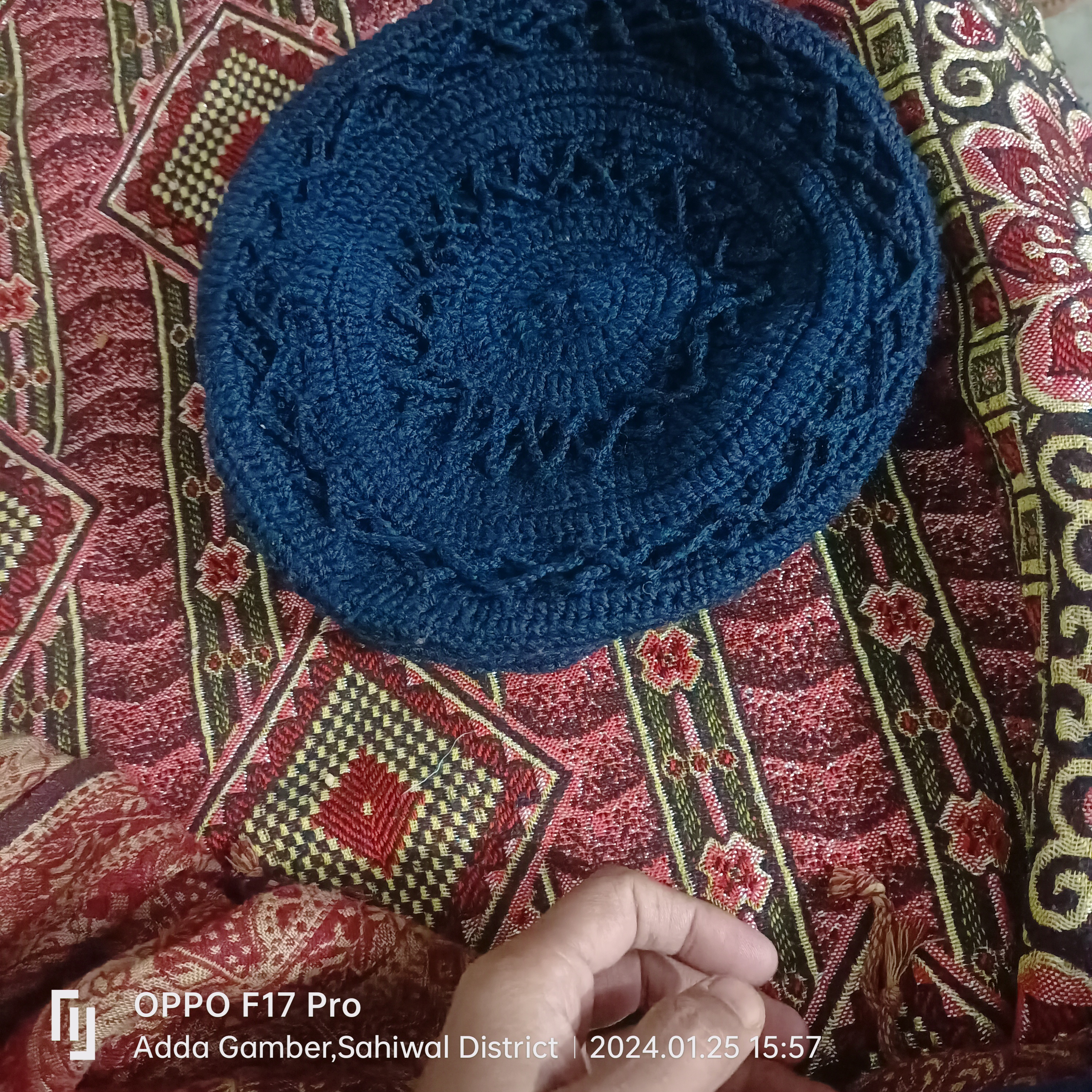 Knit lace women summer hat, cotton lightweight beanie, breathable tam, knit cap