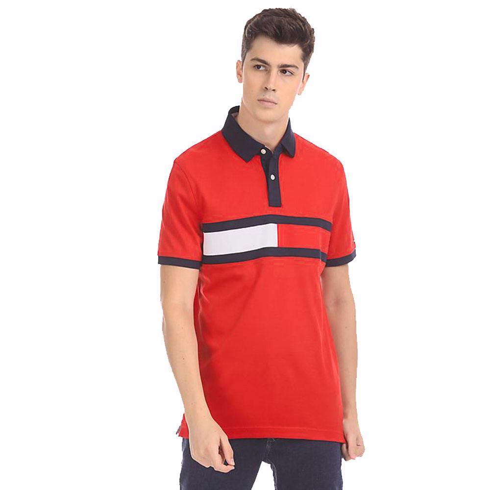 100% Organic Cotton Men's Custom Polo Shirts soft Pique T-Shirt High Quality Breathable Casual Wear