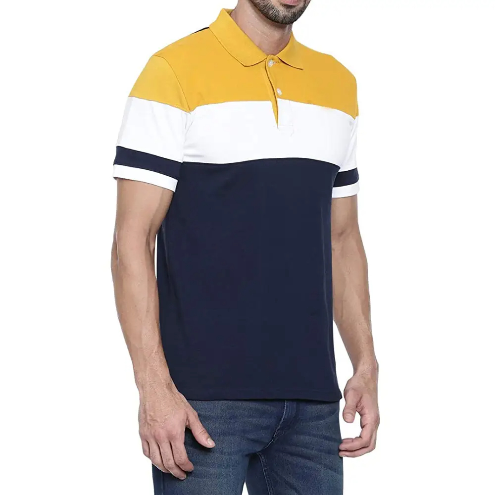 New Custom Breathable Anti-Pilling Solid Color Men Polo Shirts