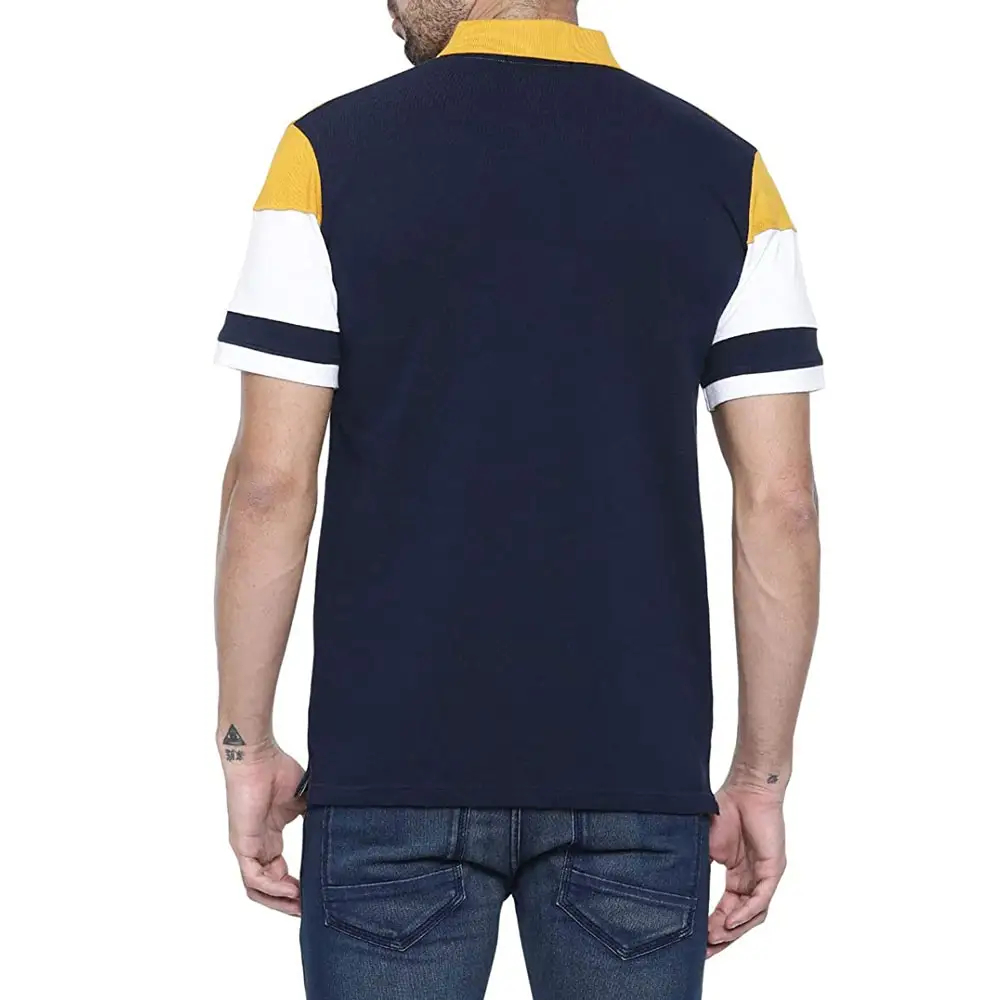 New Custom Breathable Anti-Pilling Solid Color Men Polo Shirts - view 5