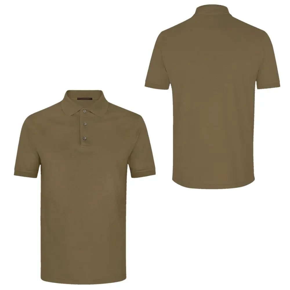 New Custom Breathable Anti-Pilling Solid Color Men Polo Shirts Quality Plain Casual Men Polo Shirts
