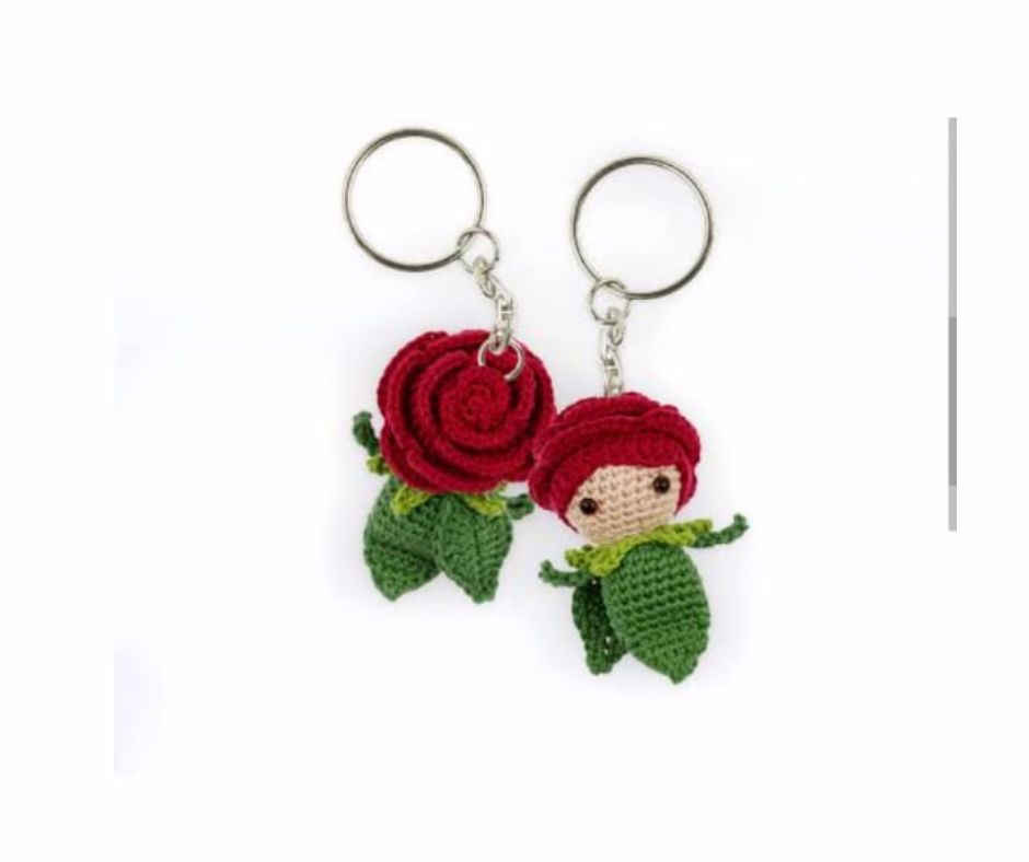 handmade wooden Keychains - view 3