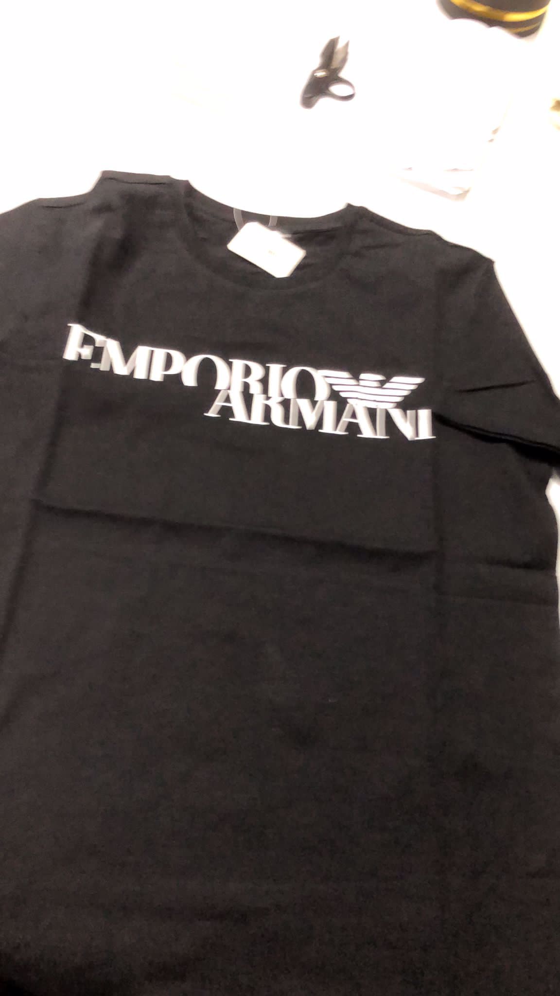 %100 cotton Armani man t-shirt - view 2