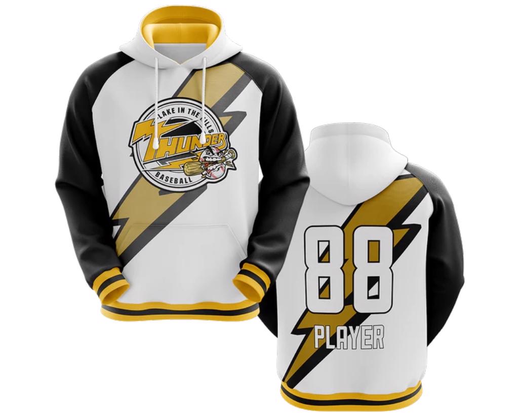 Customizable Premium 3D Sublimated Pullover Hoodie in 100% Polyester Fleece  - view 6