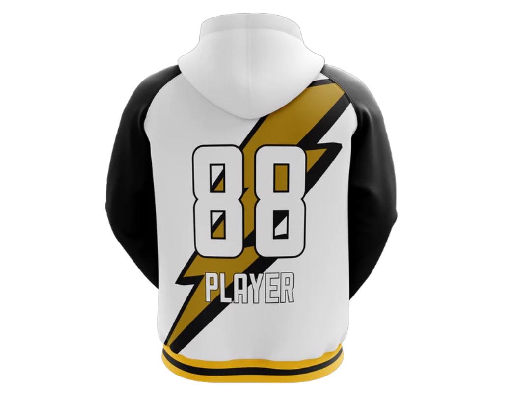 Customizable Premium 3D Sublimated Pullover Hoodie in 100% Polyester Fleece  - view 7