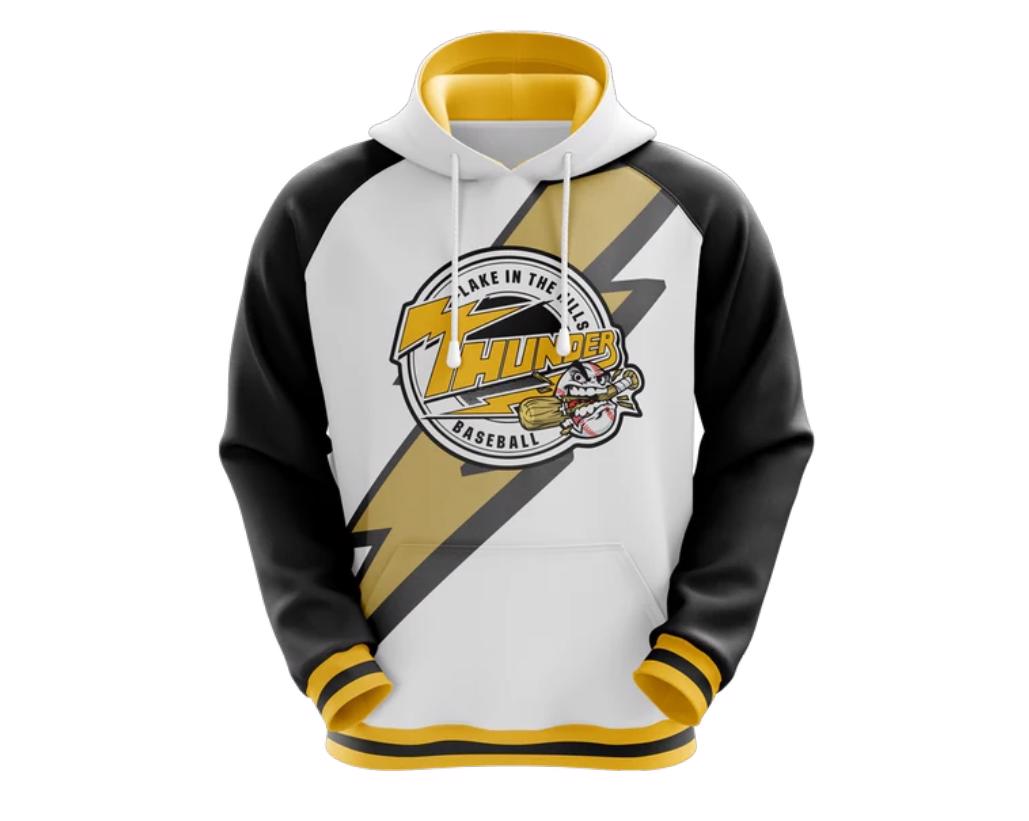 Customizable Premium 3D Sublimated Pullover Hoodie in 100% Polyester Fleece  - view 8