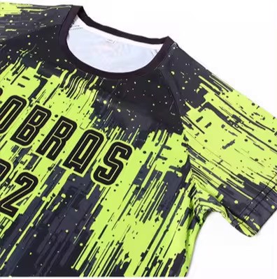 Factory Wholesale Sublimated Soccer Jersey Set Custom Soccer Uniform Football Jersey Kit - view 2