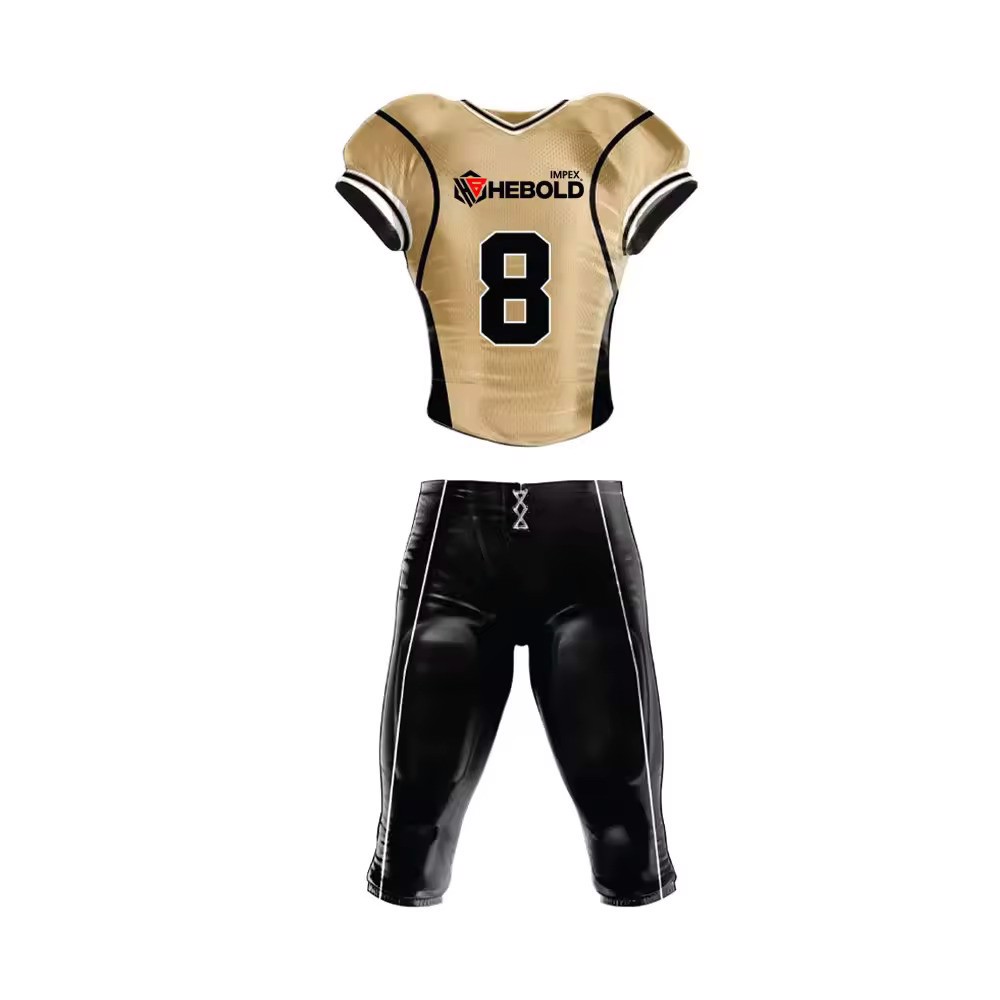 High Quality American Football Uniform Custom Made Latest Design American Football Uniform  - view 2