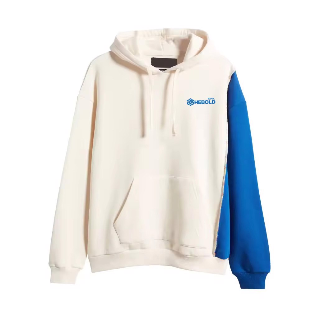 Custom Paneling Wholesale Manufacture OEM Men Hoodies Sweatshirts Solid Color Bagi Style Hoodie - view 7