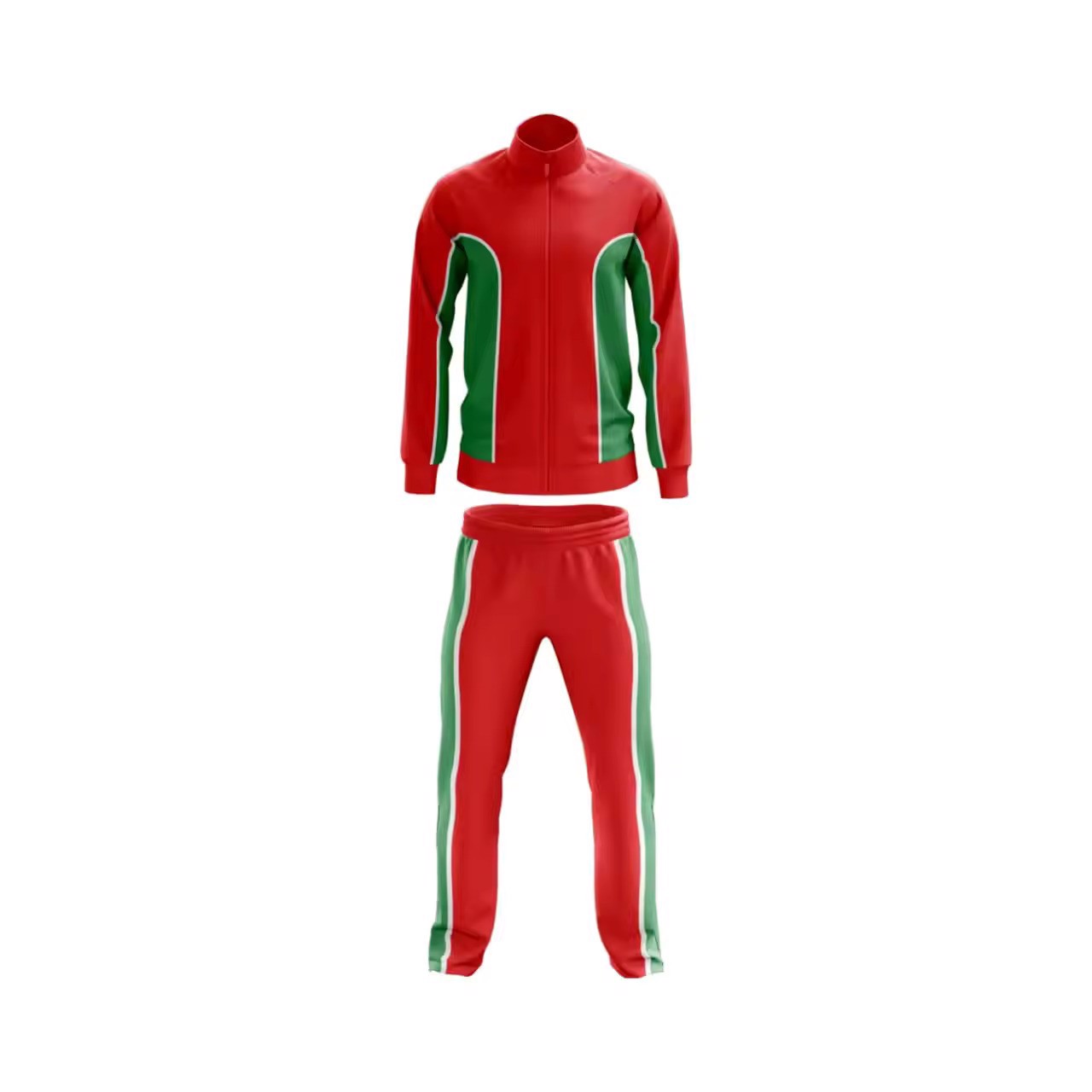 Wholesale Latest Design Tracksuit and Body-Lifter Yoga Plain Jacket & Trouser Tracksuit Set - view 2