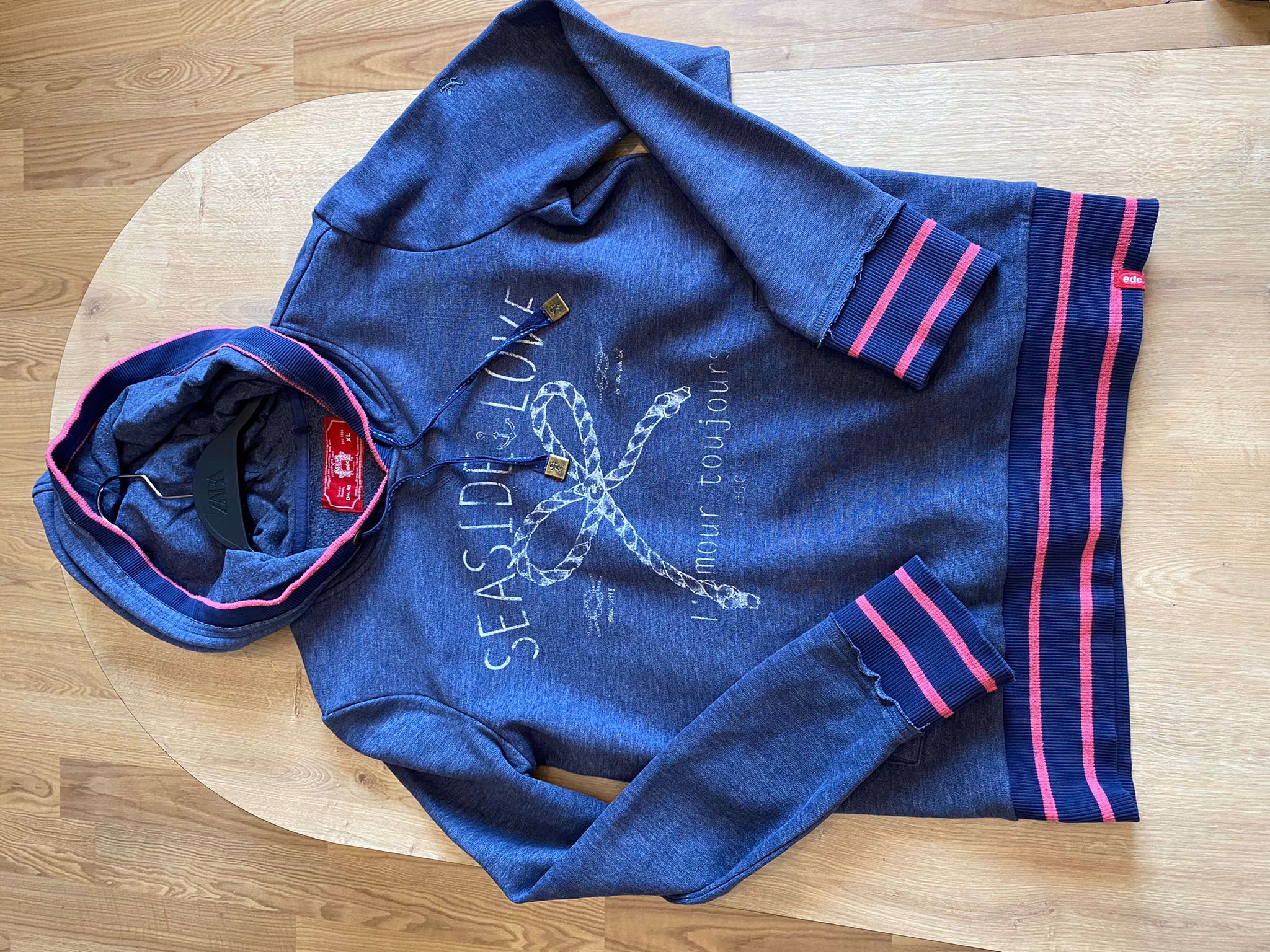 %100 cotton women hoodie - view 4