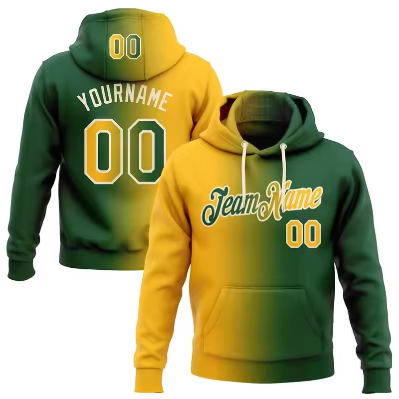 Customizable Sublimation Team Pullover Hoodie For Team with number and Names - view 4