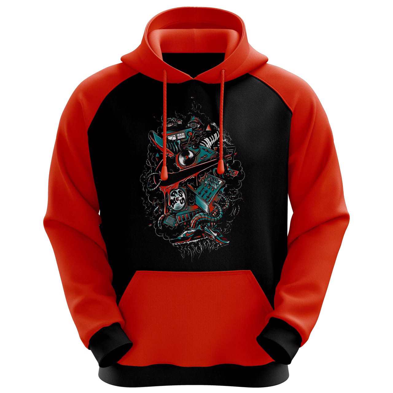 Custom logo top quality  sweatshirts  pullover Screen printed hoodie sweatshirts Blank hoodie - view 4
