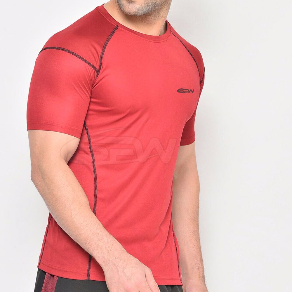 Wholesale Customized fitness t shirts gym fitness running Athletic t shirts training t shirts - view 2