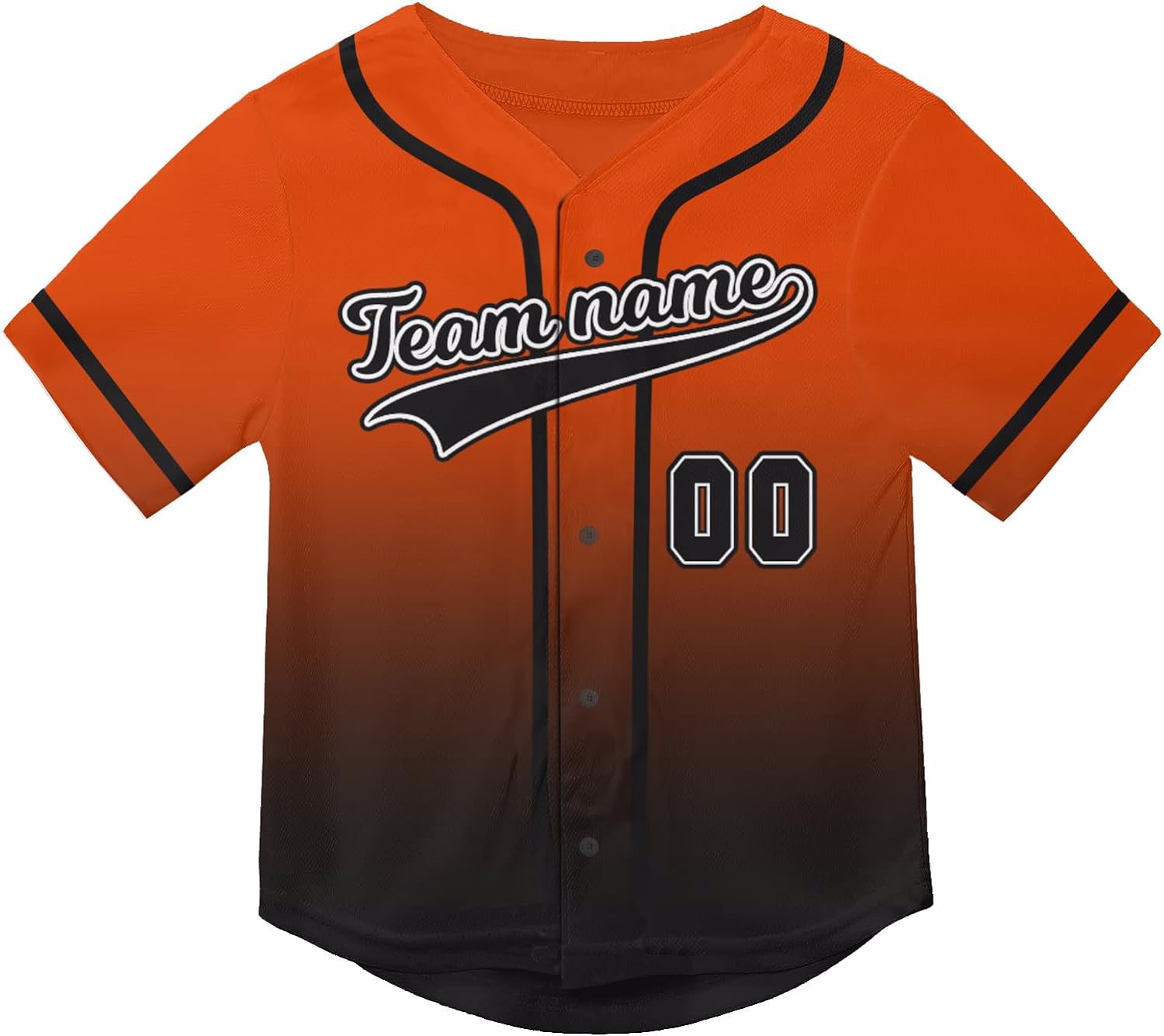 Wholesale Custom Printed Logo Sportswear Trend baseball jerseys Uniform Made BY HEBOLDIMPEX - view 2