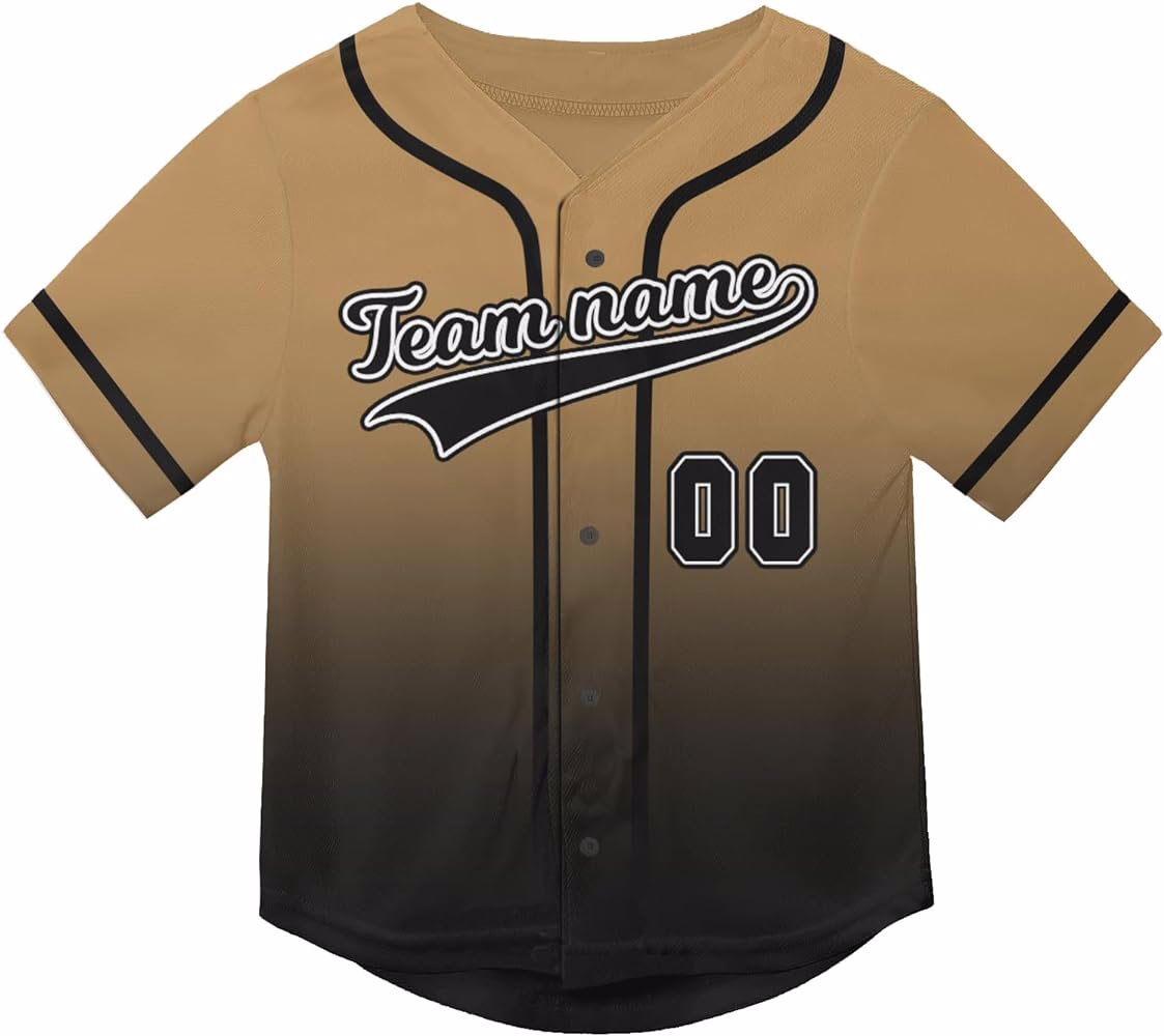 Customized Wholesale Breathable Baseball Uniform New Design High Quality Quick Dry Baseball Jersey
