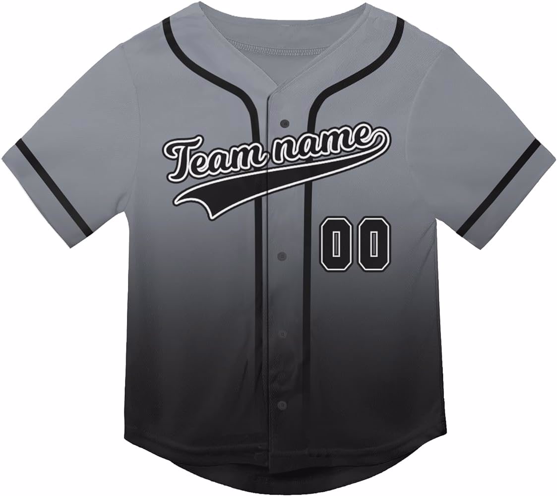 Customized Wholesale Breathable Baseball Uniform New Design High Quality Quick Dry Baseball Jersey - view 3