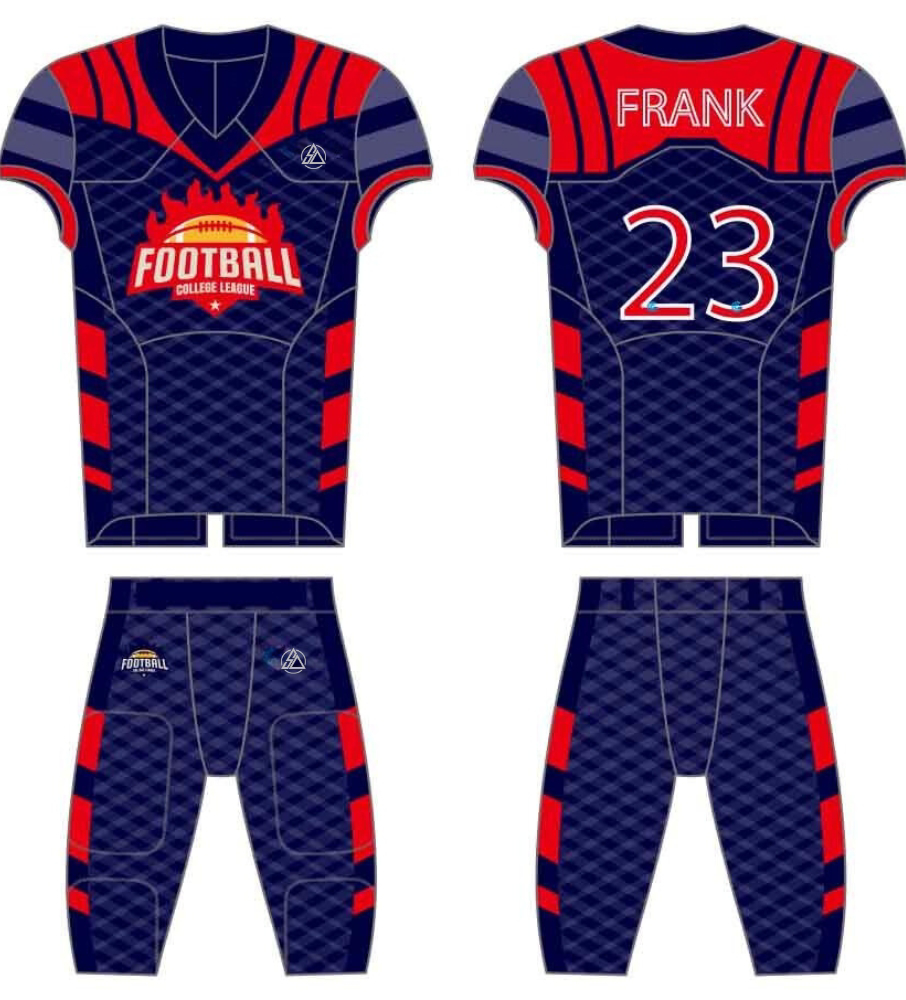AMERICAN FOOTBALL UNIFORMS