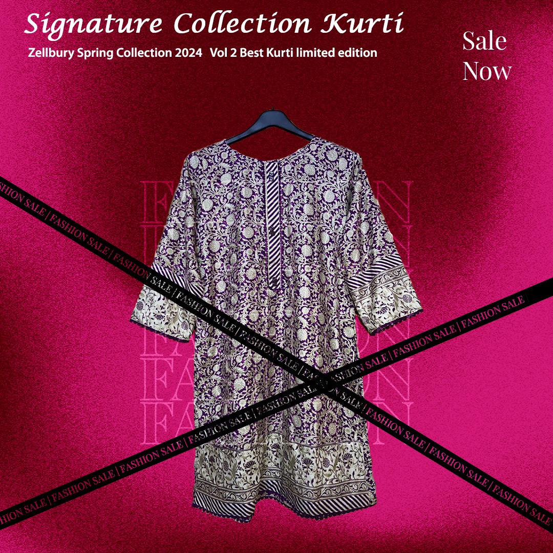 Ready To Wear Spring Collection Stylist Kurta 2024 - view 3