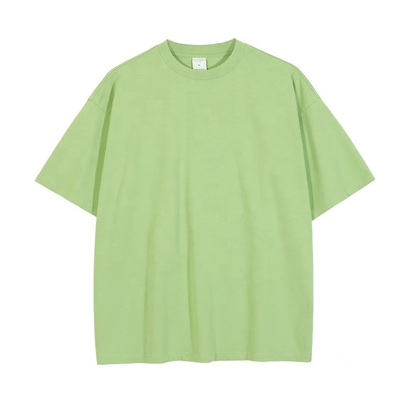 Custom Oversized Boxy Fit T-shirt Men's 100% Cotton Drop Shoulder Streetwear  - view 4