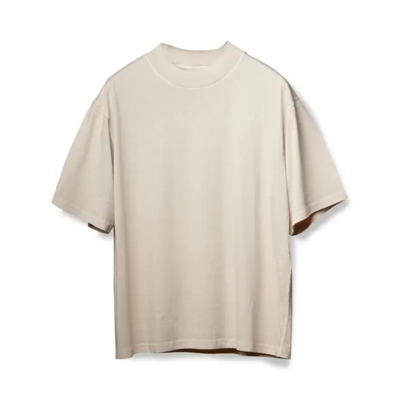 Mens 100%Cotton 240sm Luxury Quality Oversized Boxy Fit Drop Shoulder Custom t-shirt - view 5