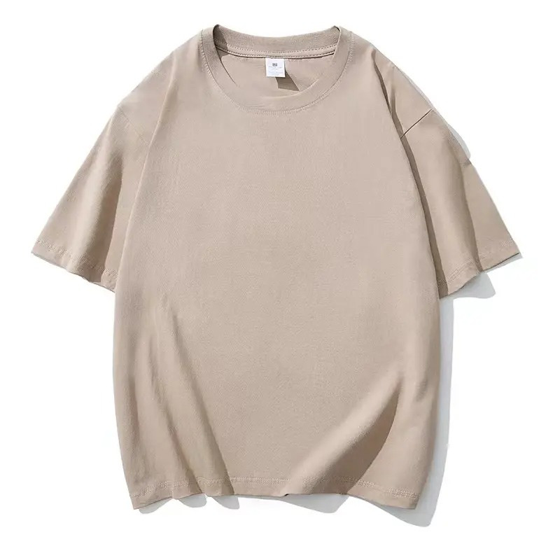 New Fashion Oversized Custom 220 Gsm Premium 100 Cotton Blank Round Neck Drop Shoulder T Shirt - view 6