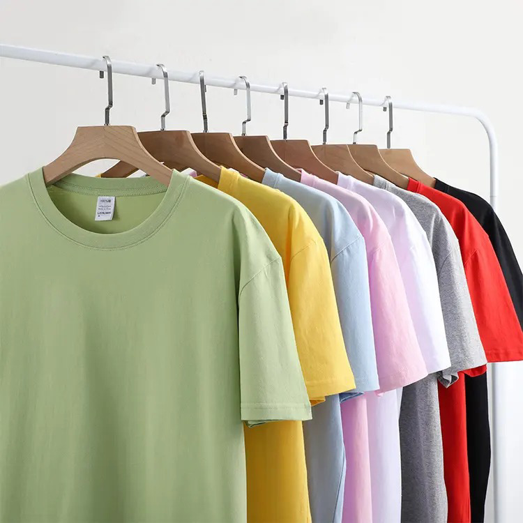 High Quality Tshirt Custom Logo 100% Cotton Jersey   - view 5